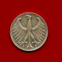 1951 - GERMANIA  FEDERALE - 5 MARCHI ARGENTO  ZECCA  J - LOTTO/M30508