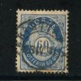 1877 - LOTTO/20528 - NORVEGIA - 60 ore AZZURRO BLU - USATO