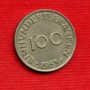 1955 - SARRE - LOTTO/M21161 - 100 FRANCHI RAME ALLUMINIO